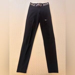 Nike Pro Black Leggings Size XS